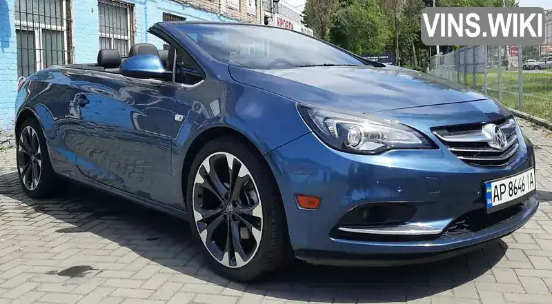 Кабриолет Buick Cascada 2016 1.6 л. Автомат обл. Днепропетровская, Каменское (Днепродзержинск) - Фото 1/21