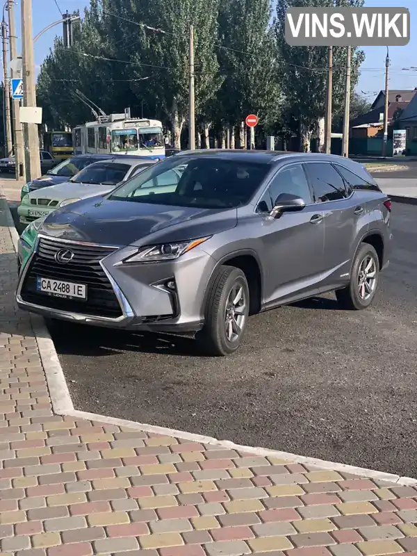 Позашляховик / Кросовер Lexus RX 2018 3.5 л. Варіатор обл. Черкаська, Черкаси - Фото 1/20