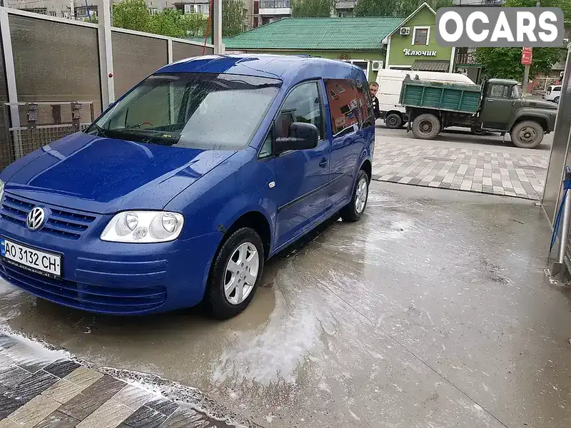 Мінівен Volkswagen Caddy 2005 2 л. Ручна / Механіка обл. Закарпатська, Свалява - Фото 1/8