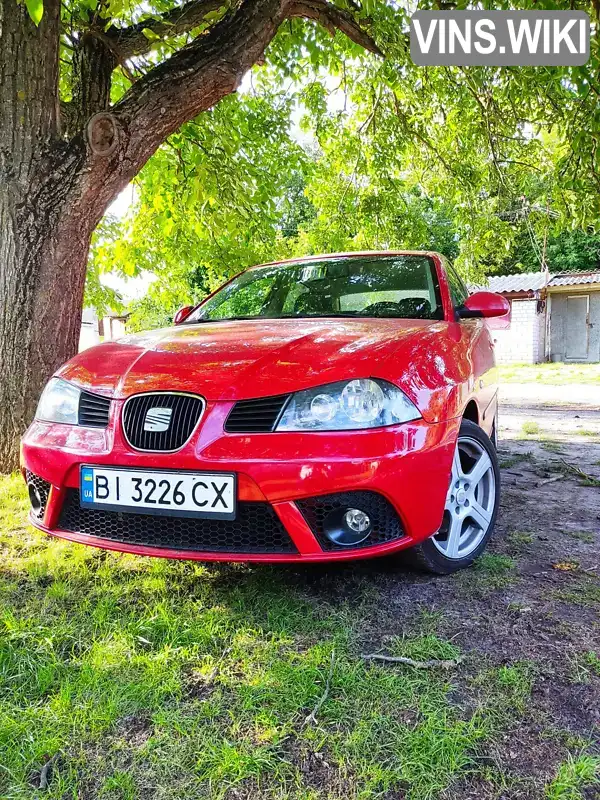 Хэтчбек SEAT Ibiza 2008 2 л. Ручная / Механика обл. Полтавская, Миргород - Фото 1/6