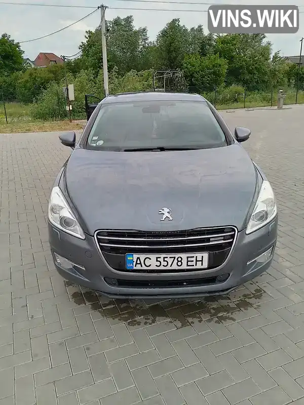 Седан Peugeot 508 2013 2 л. Робот обл. Волынская, Луцк - Фото 1/21