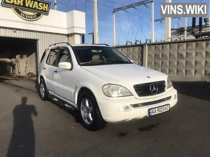 Внедорожник / Кроссовер Mercedes-Benz M-Class 2002 5 л. Автомат обл. Киевская, Киев - Фото 1/3