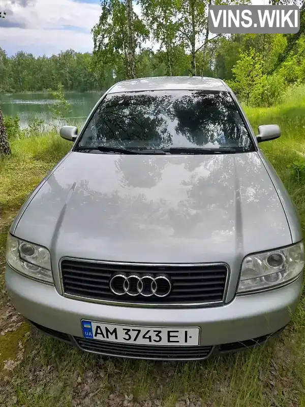 Седан Audi A6 2002 2.5 л. Ручна / Механіка обл. Житомирська, Коростень - Фото 1/21