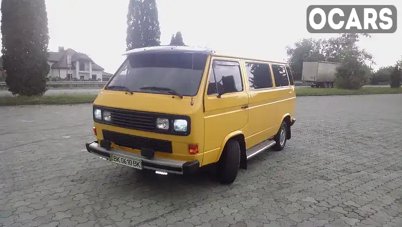 Мінівен Volkswagen Transporter 1982 1.6 л. Ручна / Механіка обл. Рівненська, Дубно - Фото 1/21