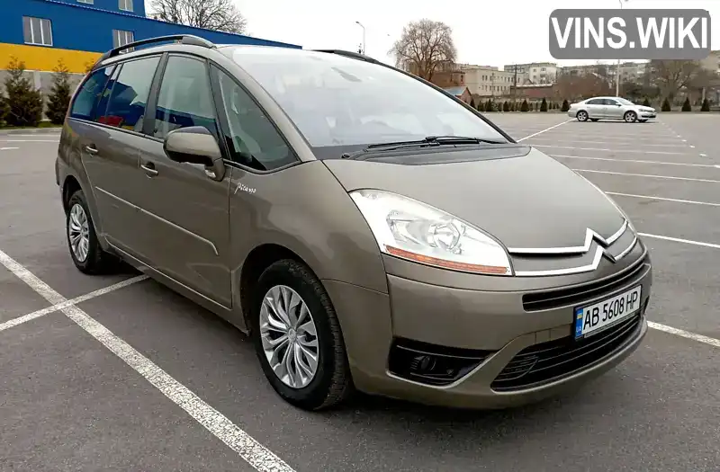 Мікровен Citroen C4 Picasso 2009 1.6 л. Ручна / Механіка обл. Вінницька, Хмільник - Фото 1/21