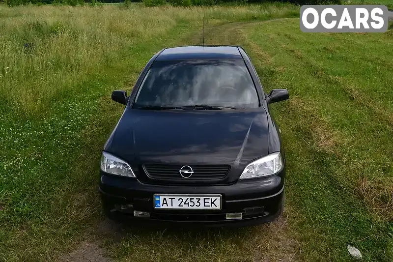 Седан Opel Astra 2003 1.6 л. Ручна / Механіка обл. Івано-Франківська, Городенка - Фото 1/21