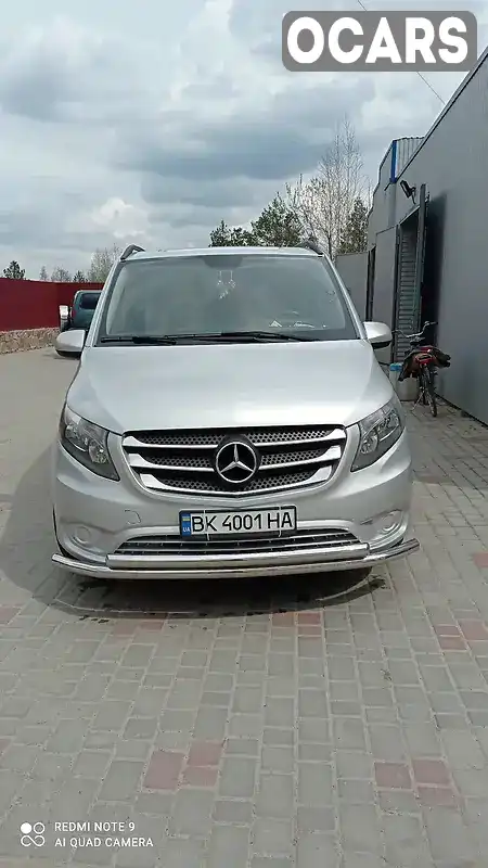 Мінівен Mercedes-Benz Vito 2015 2.1 л. Ручна / Механіка обл. Рівненська, Сарни - Фото 1/21