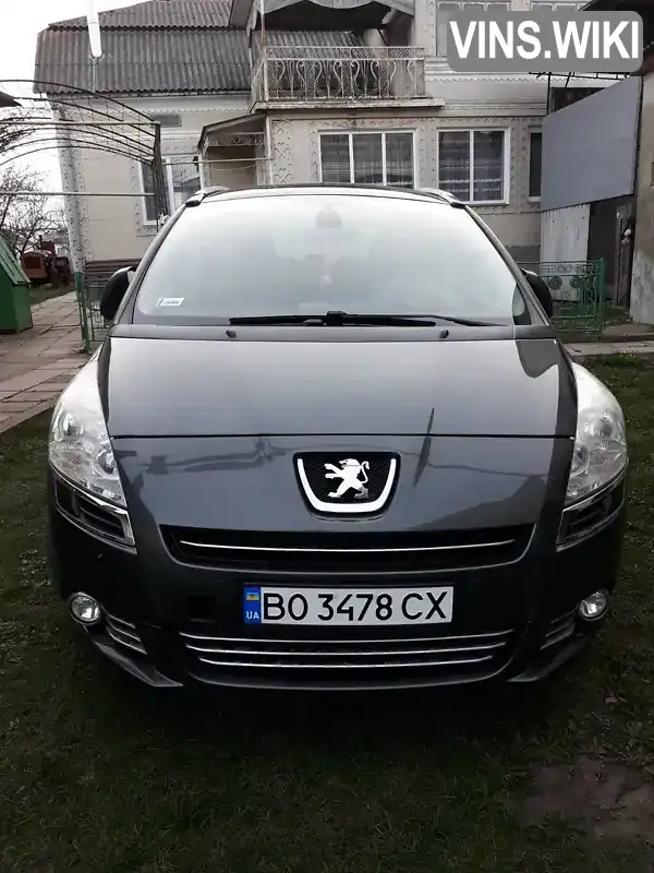 Універсал Peugeot 5008 2010 1.6 л. Ручна / Механіка обл. Тернопільська, Тернопіль - Фото 1/7