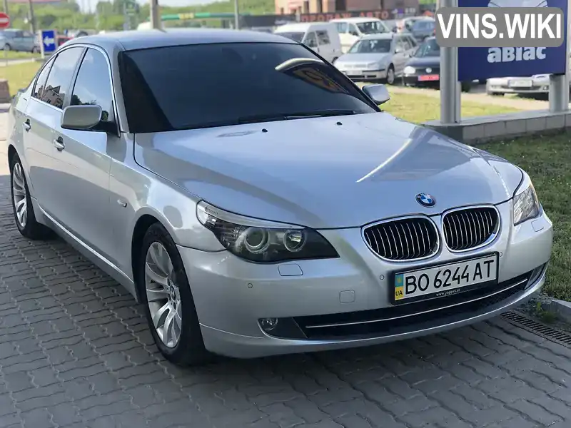 Седан BMW 5 Series 2009 3 л. Автомат обл. Тернопільська, Тернопіль - Фото 1/21