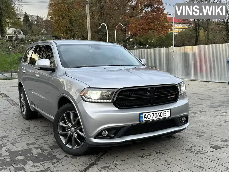 Позашляховик / Кросовер Dodge Durango 2017 3.6 л. Автомат обл. Закарпатська, Ужгород - Фото 1/16