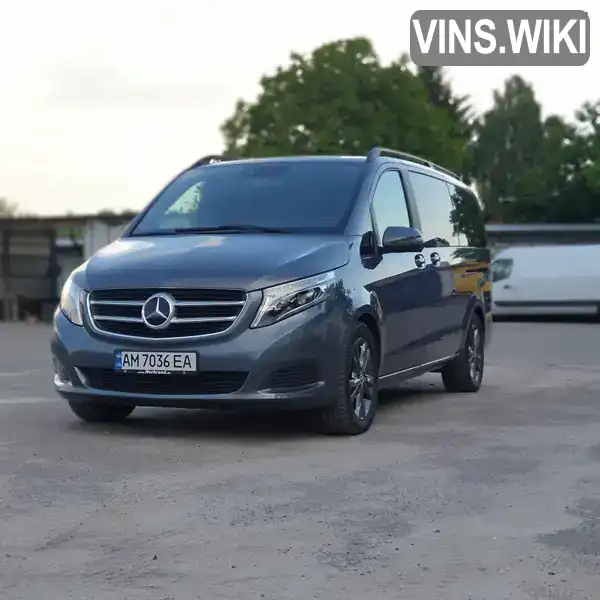 Мінівен Mercedes-Benz V-Class 2017 2.2 л. Автомат обл. Житомирська, Бердичів - Фото 1/21