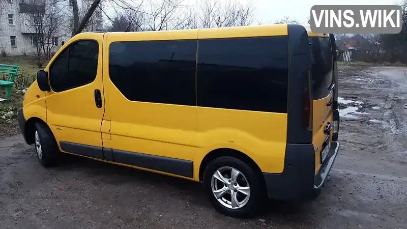 Мінівен Opel Vivaro 2003 1.9 л. Ручна / Механіка обл. Сумська, Шостка - Фото 1/9