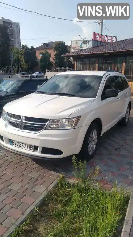 Внедорожник / Кроссовер Dodge Journey 2016 2.4 л. Автомат обл. Полтавская, Полтава - Фото 1/10