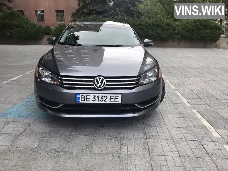 Седан Volkswagen Passat 2014 1.8 л. Автомат обл. Миколаївська, Врадіївка - Фото 1/17