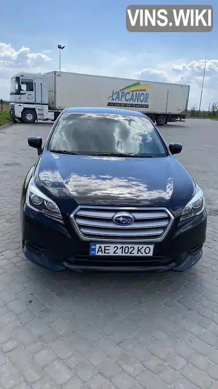 Седан Subaru Legacy 2015 2.5 л. Варіатор обл. Дніпропетровська, Новомосковськ - Фото 1/14