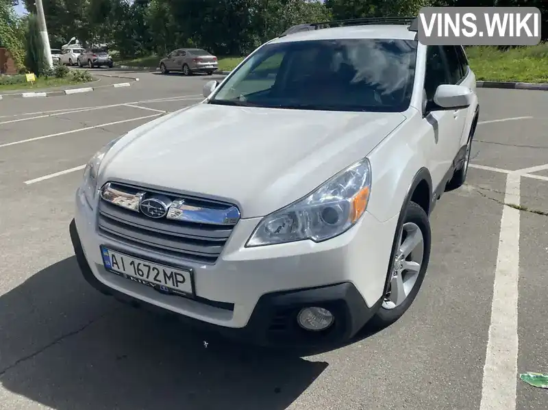 Хэтчбек Subaru Outback 2013 2.5 л. Вариатор обл. Киевская, Обухов - Фото 1/17