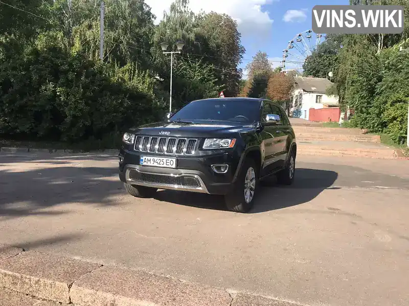 Внедорожник / Кроссовер Jeep Grand Cherokee 2015 3.6 л. Автомат обл. Житомирская, Житомир - Фото 1/21