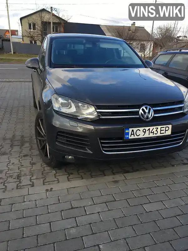 Позашляховик / Кросовер Volkswagen Touareg 2012 3 л. Автомат обл. Волинська, Нововолинськ - Фото 1/21