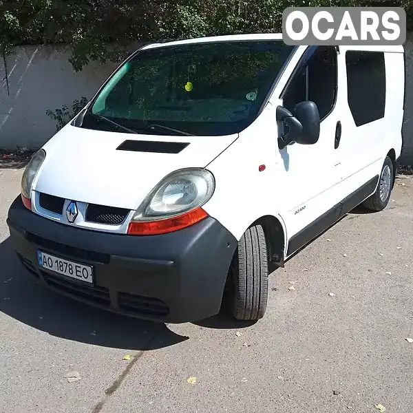 Мінівен Renault Trafic 2006 1.9 л. Ручна / Механіка обл. Закарпатська, Виноградів - Фото 1/21