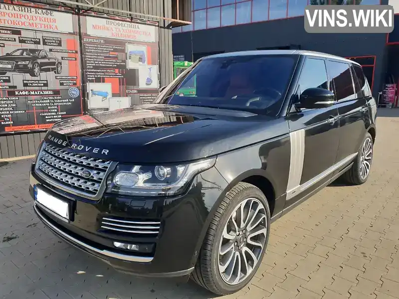 Позашляховик / Кросовер Land Rover Range Rover 2016 3 л. Автомат обл. Чернівецька, Чернівці - Фото 1/15