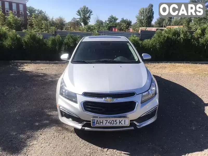 Седан Chevrolet Cruze 2015 1.4 л. Автомат обл. Донецкая, Славянск - Фото 1/21