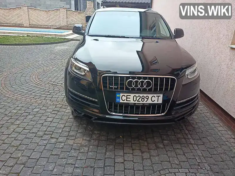 Позашляховик / Кросовер Audi Q7 2015 3 л. Автомат обл. Чернівецька, Чернівці - Фото 1/12