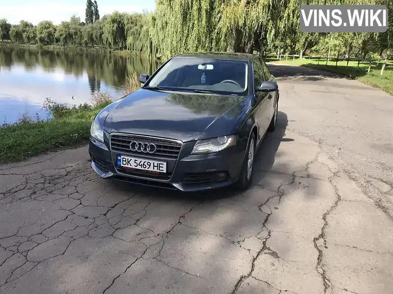 Седан Audi A4 2009 2 л. Автомат обл. Рівненська, Рівне - Фото 1/9