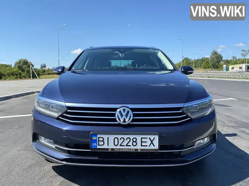 Універсал Volkswagen Passat 2015 2 л. Ручна / Механіка обл. Полтавська, Хорол - Фото 1/21