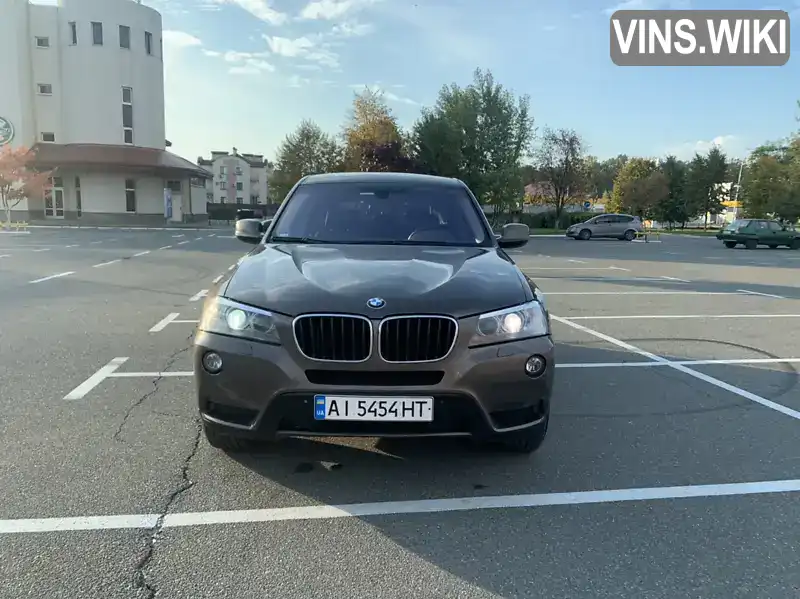 Позашляховик / Кросовер BMW X3 2014 2 л. Автомат обл. Київська, Бровари - Фото 1/21