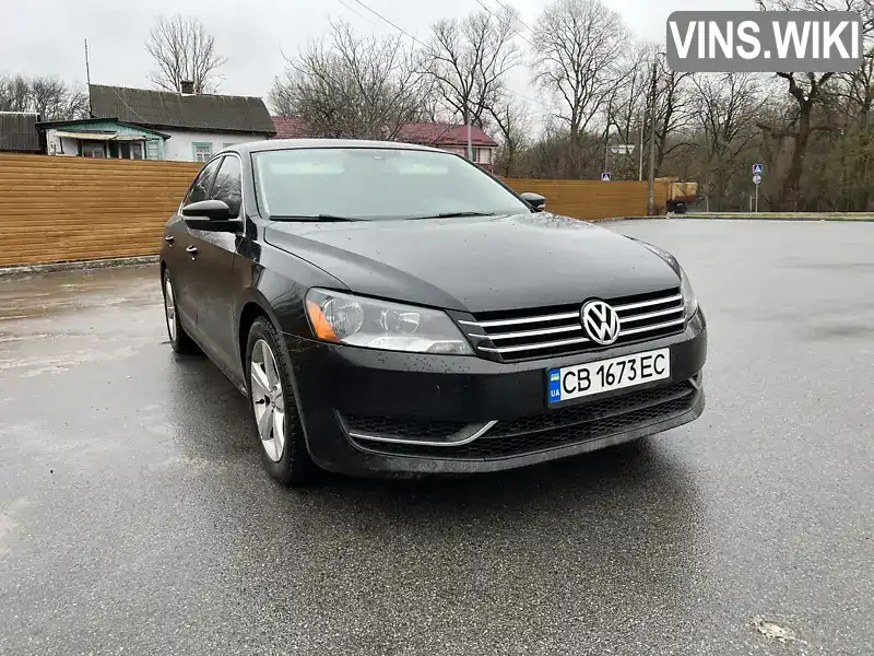 Седан Volkswagen Passat 2013 2.5 л. Автомат обл. Чернігівська, Чернігів - Фото 1/17