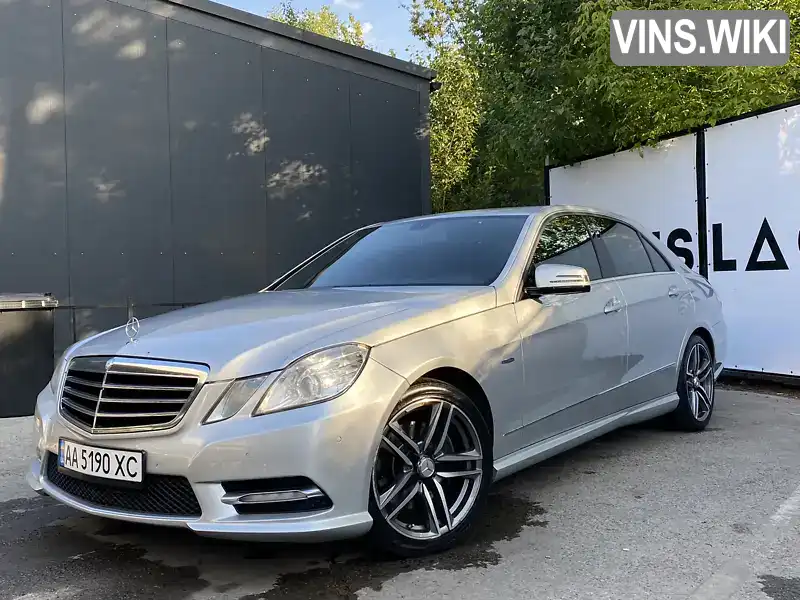 Седан Mercedes-Benz E-Class 2012 2.2 л. Автомат обл. Київська, Київ - Фото 1/17