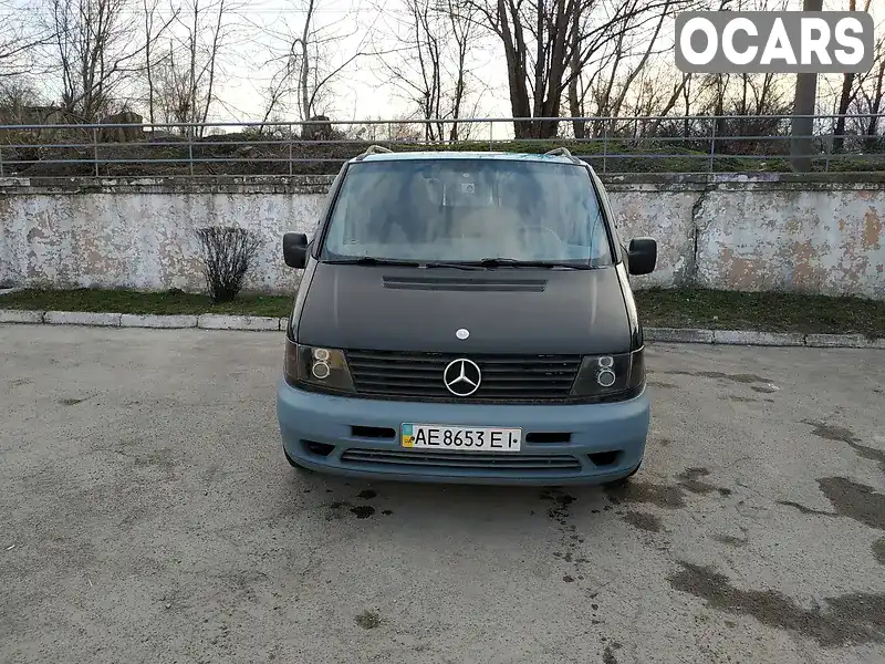 Мінівен Mercedes-Benz Vito 2000 2.2 л. обл. Дніпропетровська, Кам'янське (Дніпродзержинськ) - Фото 1/12