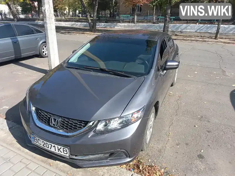 Седан Honda Civic 2015 1.8 л. Автомат обл. Миколаївська, Миколаїв - Фото 1/21