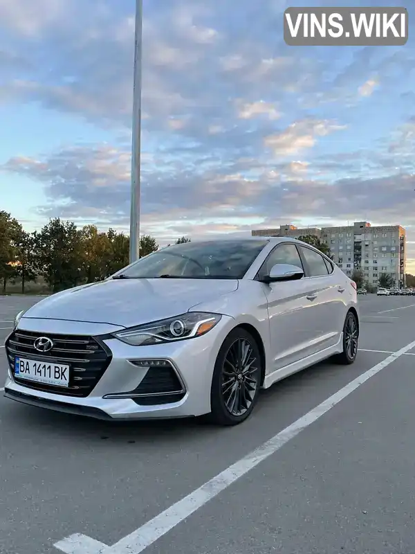 Седан Hyundai Elantra 2017 1.6 л. Автомат обл. Кировоградская, Кропивницкий (Кировоград) - Фото 1/21