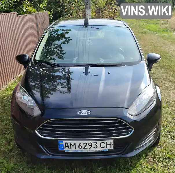 Хетчбек Ford Fiesta 2013 1 л. Ручна / Механіка обл. Житомирська, Андрушівка - Фото 1/12