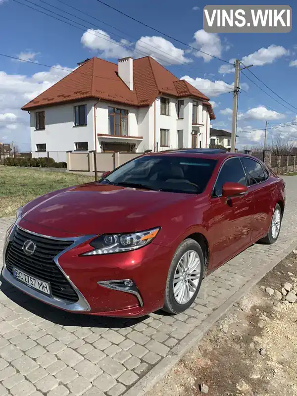 58ABK1GG4HU062120 Lexus ES 2017 Седан 3.5 л. Фото 2