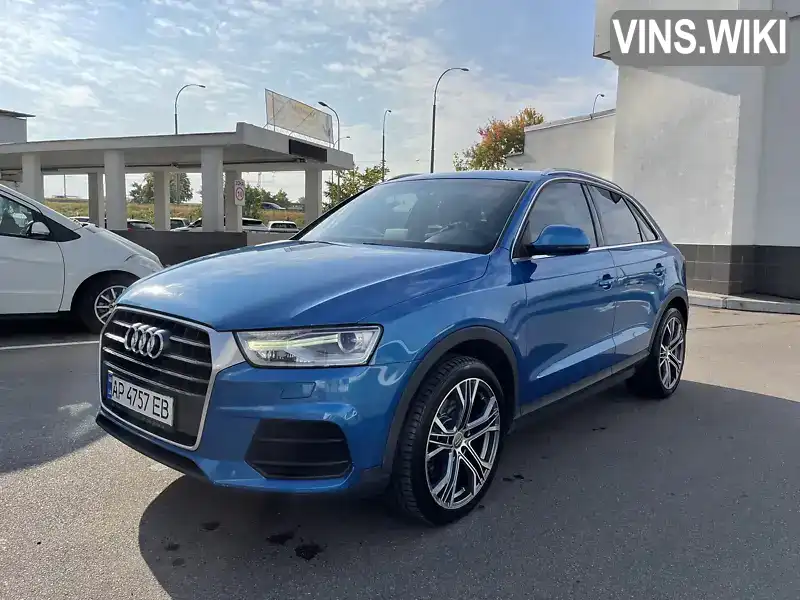 Позашляховик / Кросовер Audi Q3 2016 1.4 л. Типтронік обл. Київська, Київ - Фото 1/10