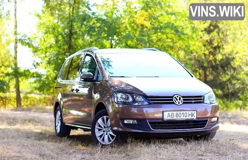 Минивэн Volkswagen Sharan 2011 2 л. Ручная / Механика обл. Винницкая, Гайсин - Фото 1/21