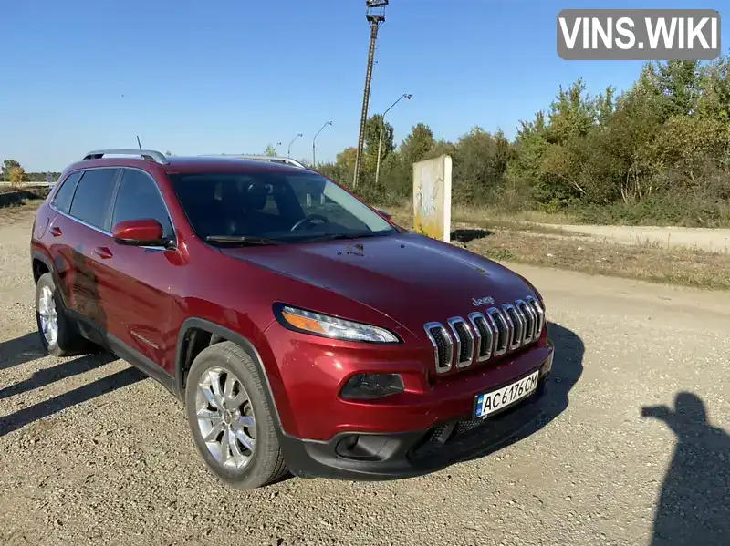 Внедорожник / Кроссовер Jeep Cherokee 2015 2.4 л. Автомат обл. Волынская, Луцк - Фото 1/15