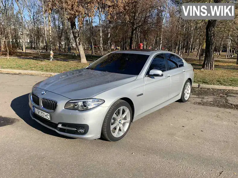 Седан BMW 5 Series 2014 2 л. Автомат обл. Полтавська, Полтава - Фото 1/10