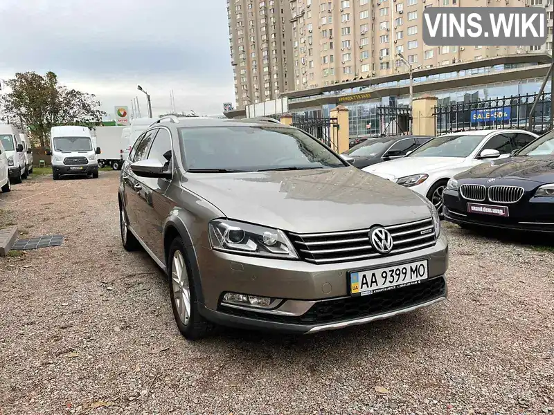 Универсал Volkswagen Passat Alltrack 2013 2 л. Робот обл. Одесская, Одесса - Фото 1/21