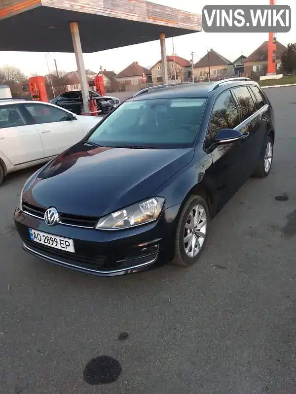 Универсал Volkswagen Golf 2015 1.6 л. Робот обл. Закарпатская, Берегово - Фото 1/21