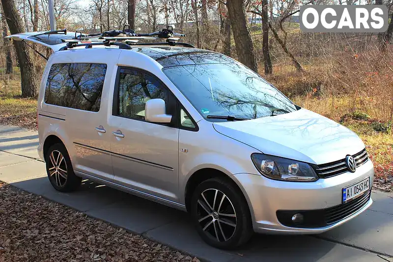 Мінівен Volkswagen Caddy 2013 1.6 л. Робот обл. Київська, Київ - Фото 1/21