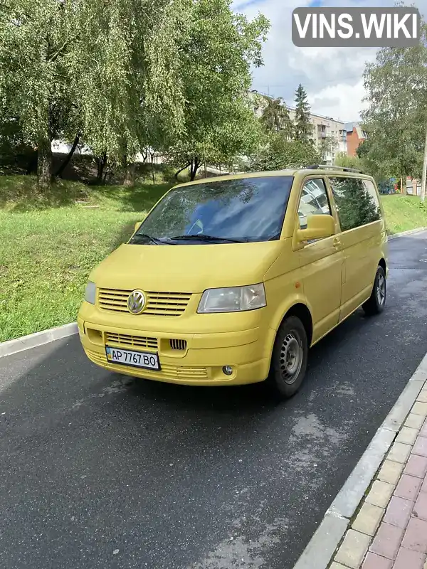 Мінівен Volkswagen Transporter 2005 1.9 л. Ручна / Механіка обл. Запорізька, Запоріжжя - Фото 1/10