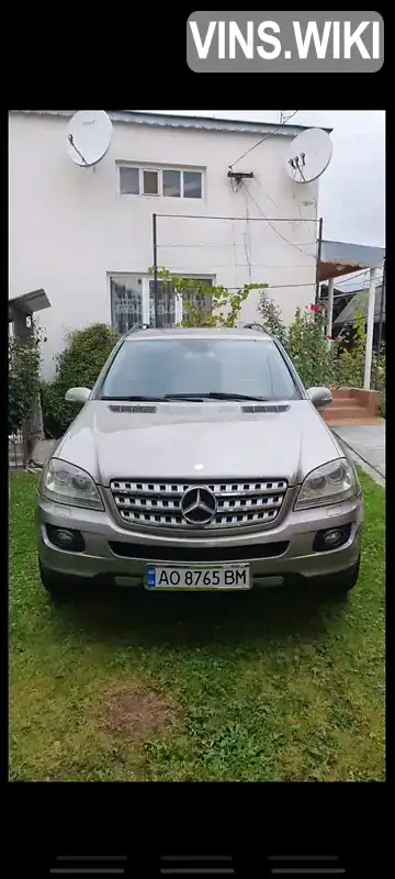 Позашляховик / Кросовер Mercedes-Benz M-Class 2005 3 л. Типтронік обл. Закарпатська, Рахів - Фото 1/6