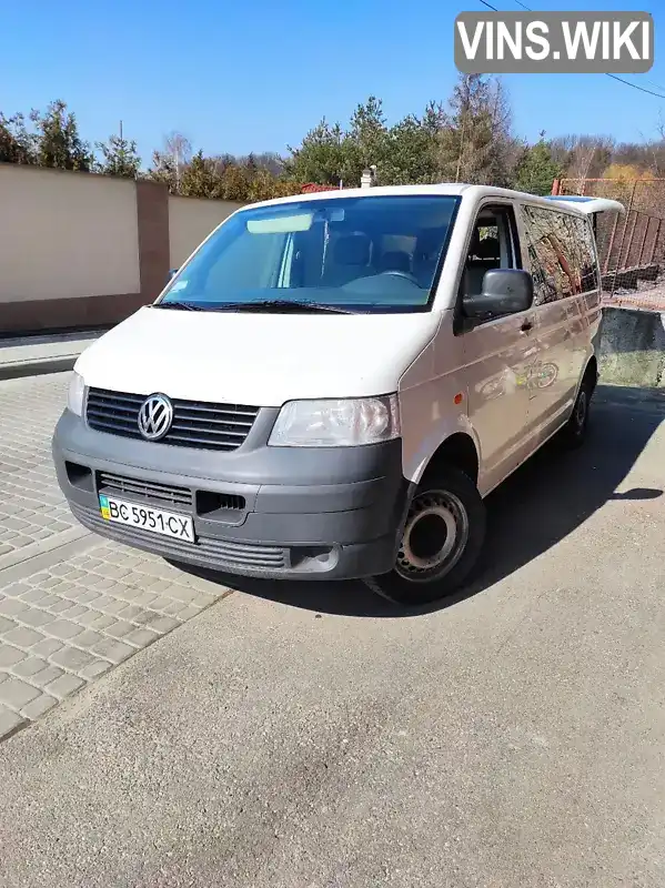 Мінівен Volkswagen Transporter 2007 1.9 л. Ручна / Механіка обл. Львівська, Львів - Фото 1/9