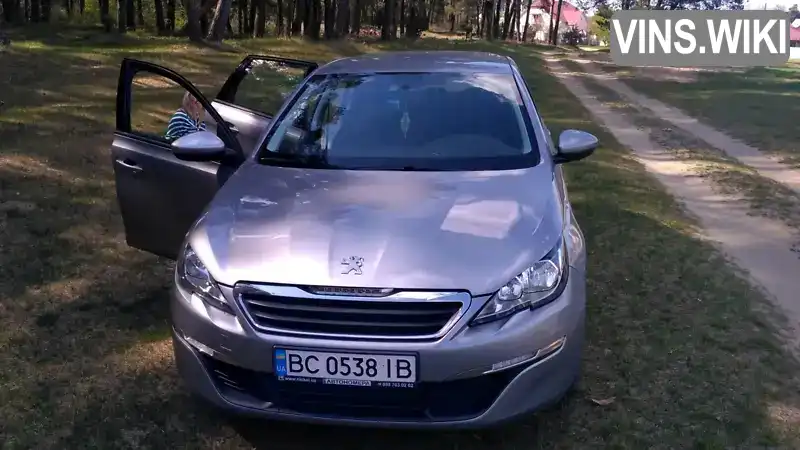 Універсал Peugeot 308 2014 1.6 л. Ручна / Механіка обл. Львівська, Мостиська - Фото 1/21