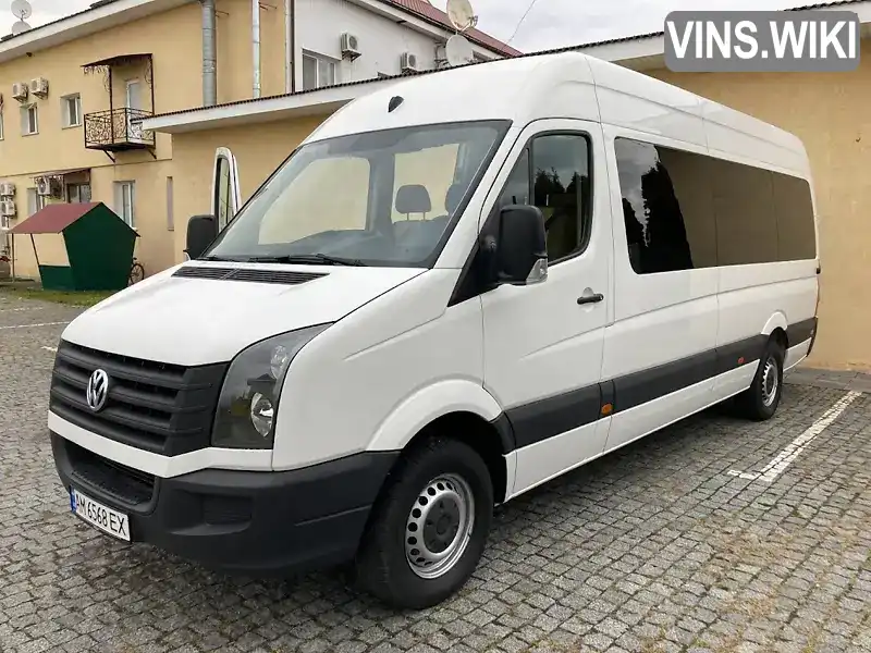 Мінівен Volkswagen Crafter 2016 2 л. Ручна / Механіка обл. Житомирська, Бердичів - Фото 1/21