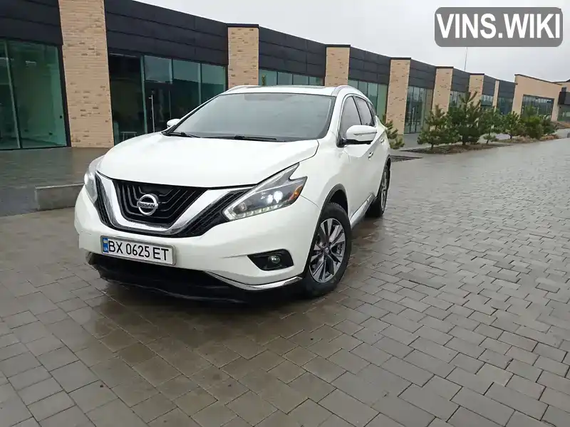 Внедорожник / Кроссовер Nissan Murano 2018 3.5 л. Вариатор обл. Хмельницкая, Хмельницкий - Фото 1/21