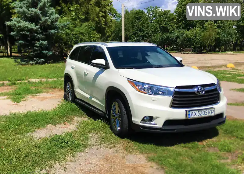 Внедорожник / Кроссовер Toyota Highlander 2014 3.5 л. Автомат обл. Харьковская, Харьков - Фото 1/21